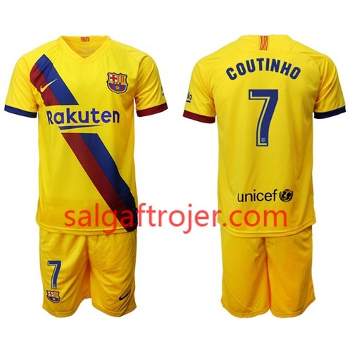 FC Barcelona Fodboldtrøjer Philippe Coutinho 7 Børn Udebanesæt 2019/20 Kort ærmer FC Barcelona Fodboldtrøjer Philippe Coutinho 7 Børn Udebanesæt 2019/20 Kort ærmer
